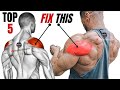 Best Rear Delt Exercises That Builds Bigger // Top-5 Workout