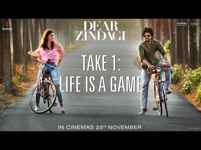 Dear Zindagi Take 1: Life Is A Game | Teaser | Alia Bhatt, Shah Rukh Khan