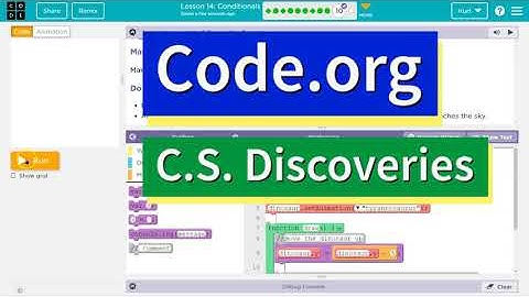 Code.org Lesson 15.7 Conditionals | Tutorial with Answers | Unit 3 CS Discoveries