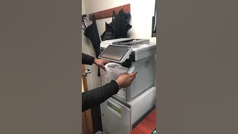 Ricoh MP 402 cutting off text on print outs - Solved.