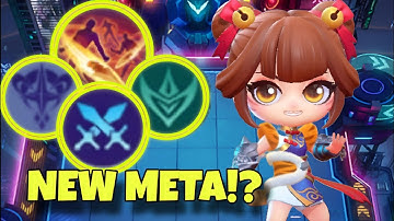 MAGIC CHESS BEST SYNERGY 2024 WANWAN SKILL 3 OP!?