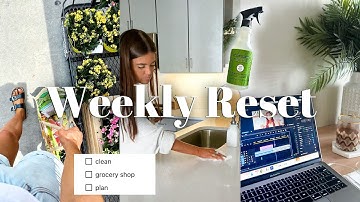 RESET WITH ME | cleaning, healthy trader joe