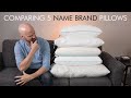 Comparing Five Name-Brand Pillows! Casper, Sealy, Sleep Number, SnugglePedic, Tempur-Pedic