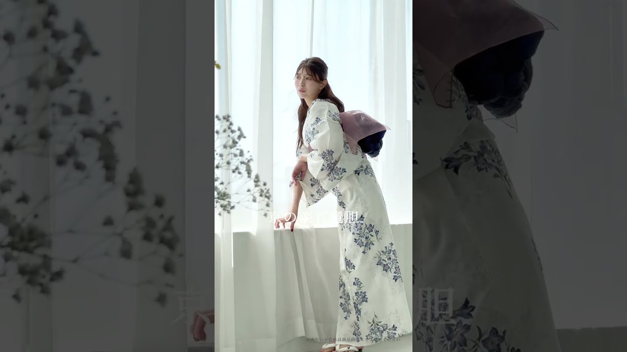 2025 浴衣5点セット(ゆかた・帯・下駄・着付けマニュアル