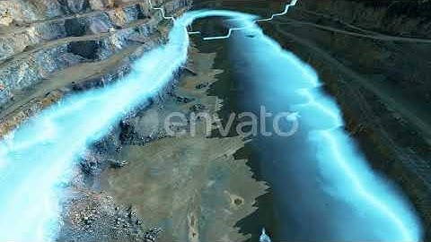 Mining Pool Or Mining Area Hd | Motion Graphics - Envato elements