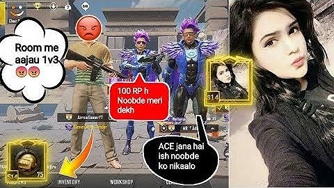 Random 3 players call me Noob / challenge for 1vs 3 TDM room (part - 20)