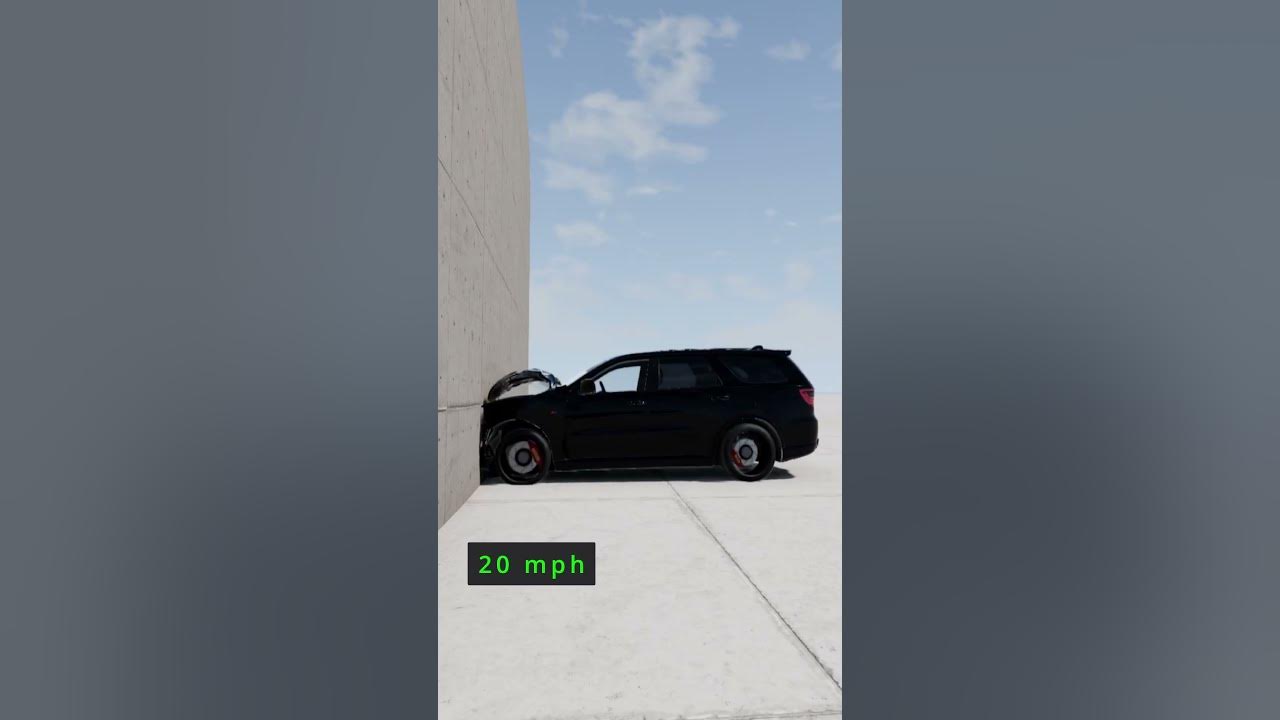 Dodge Durango SRT Crash Test - YouTube