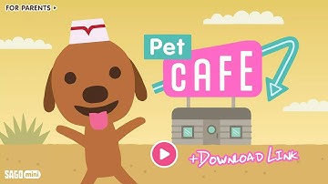 Sago Mini Pet Cafe Surprise :  Gameplay (iOS, Android)