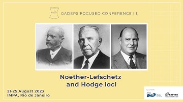 GADEPs focused conference III: Noether-Lefschetz and Hodge loci - Patrick Brosnan