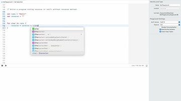 Reverse string programming in swift.