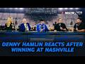 Denny Hamlin after winning at Nashville | NASCAR on Prime