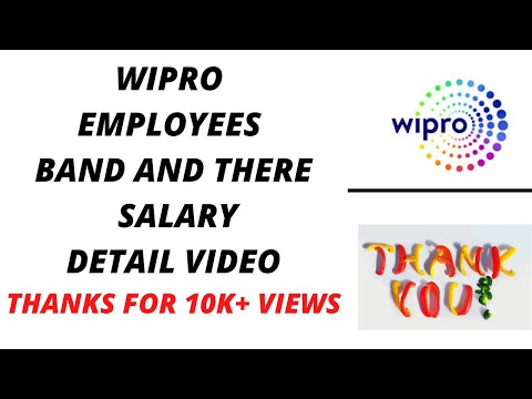 #Wipro Employee band | Wipro Company Salary Structure | @Wipro  employee salary | WIPRO JOBS Details