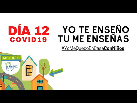 DIA 12 COVID19 EnCasaConNiños YO TE ENSEÑO TU ME ENSEÑAS Ejercicio para hacer en casa