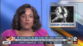 18 people indicted in West Virginia heroin ring