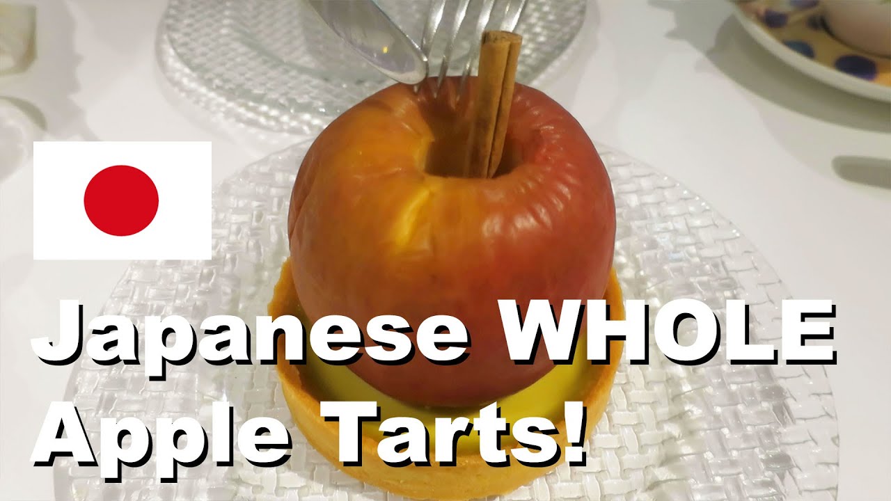 Incredible WHOLE Apple Tarts! | Japanese Eats