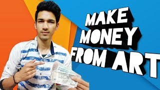 How to earn from your art // make money as an artist..