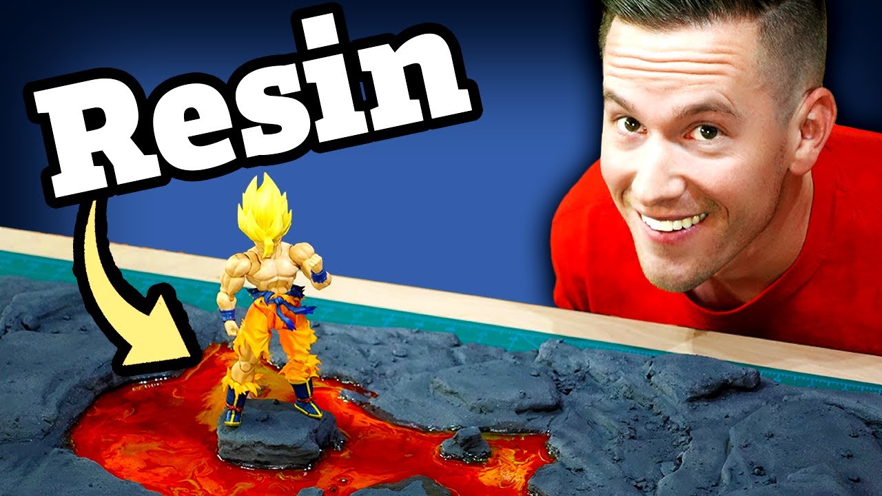 Goku's Escape: Resin Art Diorama