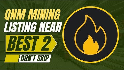 New mining app of 2025.QNM token mining.The top two upcoming listing mining projects.Don