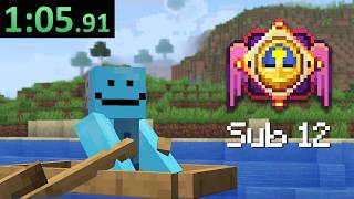 The Fastest I have Beat Minecraft in Ranked 1 vs 1s