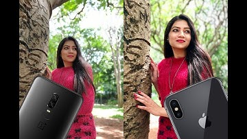 OnePlus 6 vs iPhone X Camera Comparison