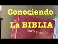 conociendo la biblia