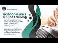 ROBOCOM WMS: Your Gateway to Cloud Computing Success with Professional trainer