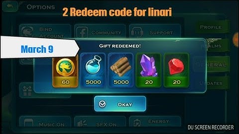 Redeem codes for linari and resources Art of conquest March 9