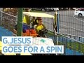 GABRIEL JESUS' JOYRIDE, RAINBOW FLICKS & FREE KICKS | Man City Training