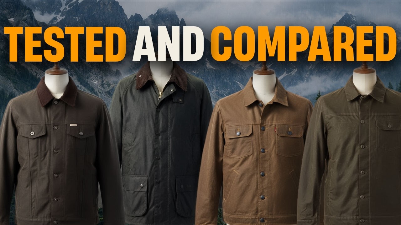 The BEST Waxed Jackets for Men | Barbour vs Flint & Tinder vs Iron