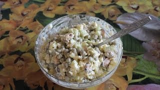 Салат "Морской каприз". Быстро, вкусно, дешево, ПОЛЕЗНО! Салат "Морской каприз". Быстро, вкусно, дешево, ПОЛЕЗНО!