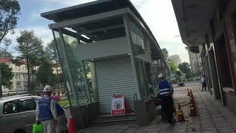 Ga tàu điện ngầm Bến Thành Suối Tiên / First Vietnam Metro in Hochiminh city | duong minh duc