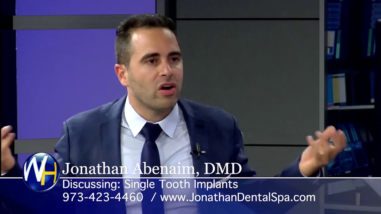 Single Tooth Implants with Hawthorne NJ dentist Jonathan Abenaim DMD