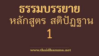 ธรรมบรรยายหลักสูตรสติปัฏฐาน วันที่1