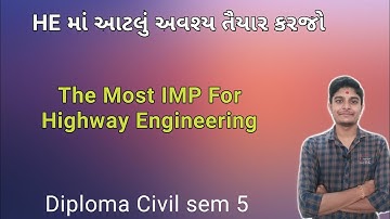 Highway Most IMP GTU Winter 2021 Exam