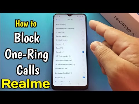 How to Block One-Ring Calls on Realme 5 - YouTube