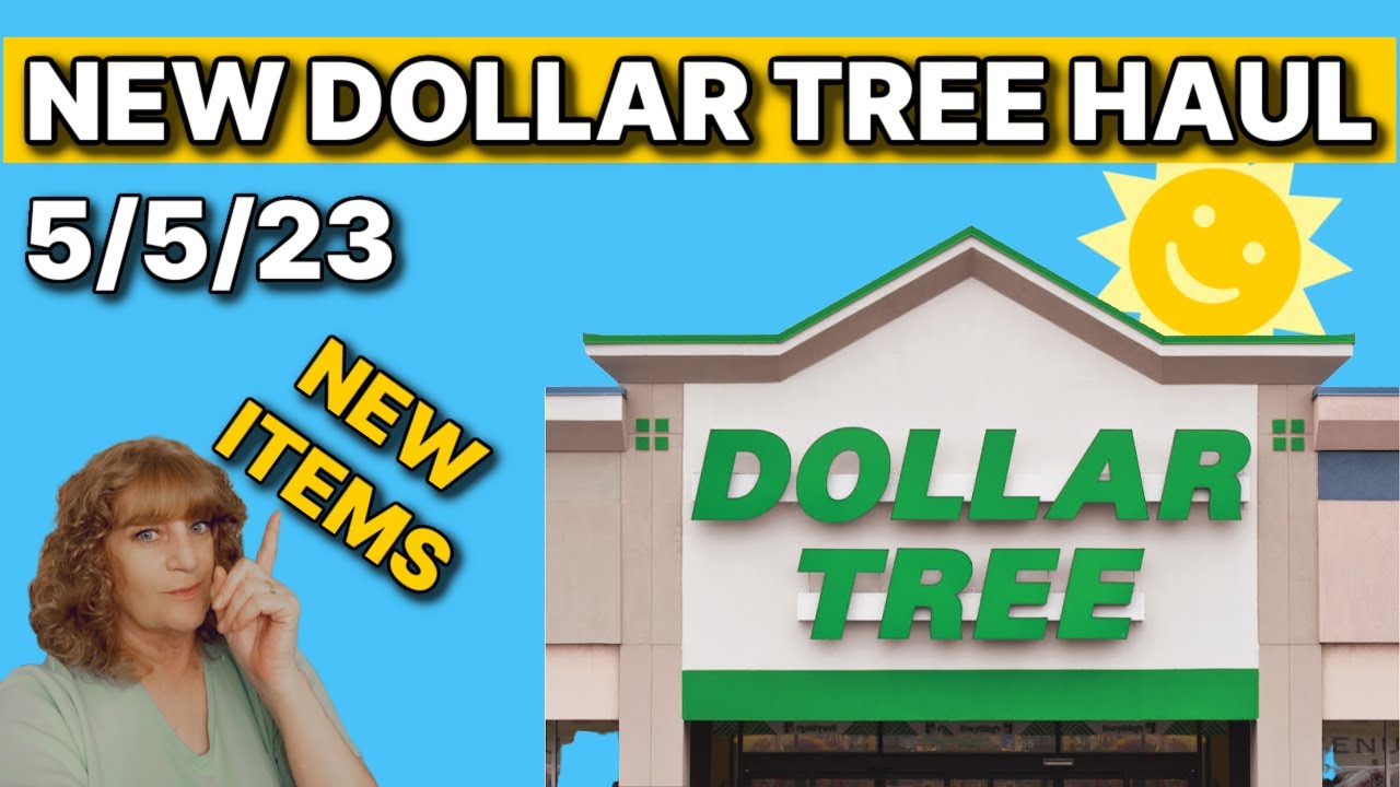 NEW DOLLAR TREE HAUL 🤑 5/5/23 NEW ITEMS 