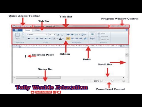 Video: Ինչպես պատրաստել սեղան WordPad- ում