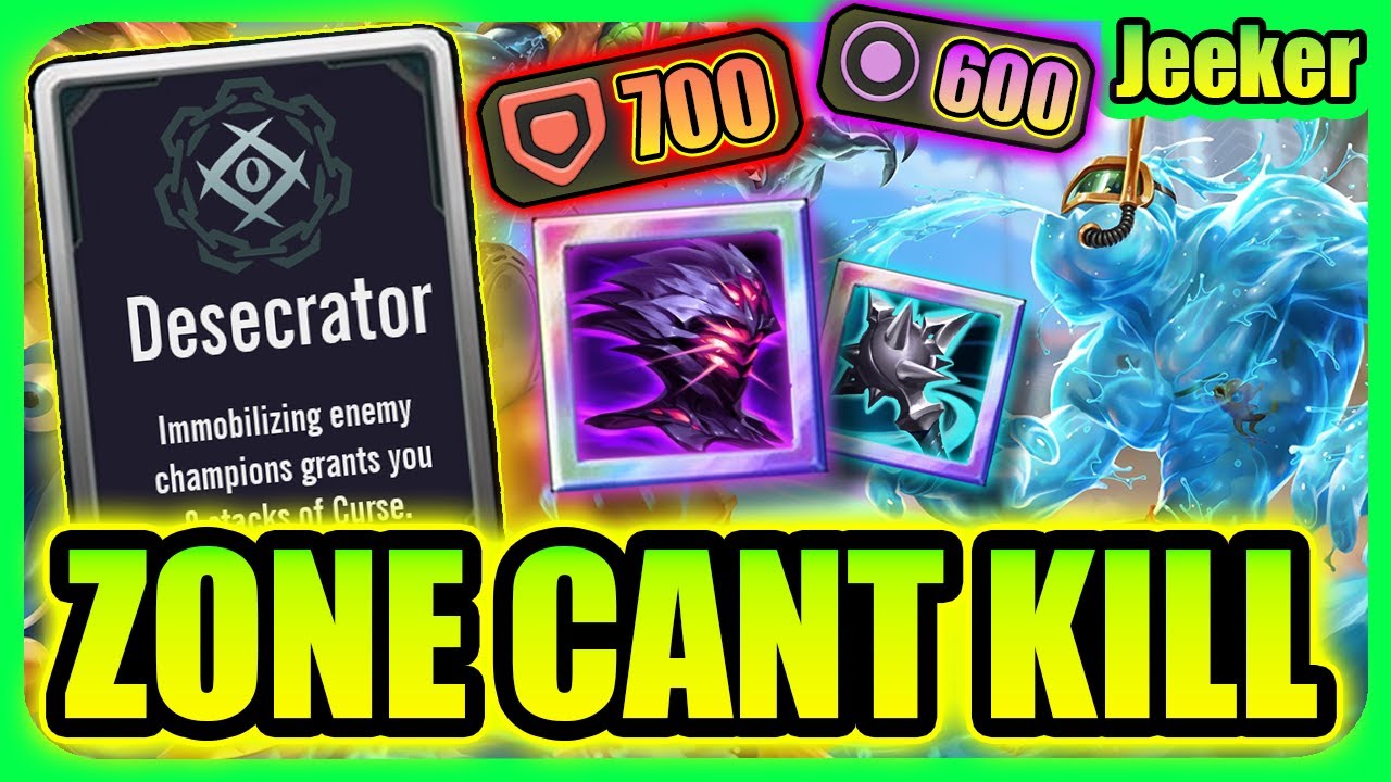 Они не смогли убить этого Зака ​​| 700 брони, 600 сопротивления магии (даже не в зоне) - League o...