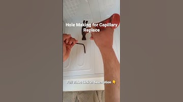 Refrigerator capillary replace|#shorts
