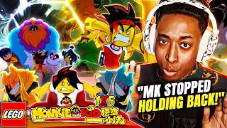 MK STOPPED HOLDING BACK! | LEGO Monkie Kid Episode 5 Calabash REACTION