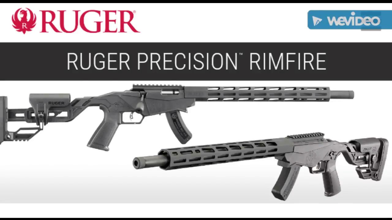 Ruger Precision Rimfire Bolt Action 22lr Rifle - New for 2018 - YouTube
