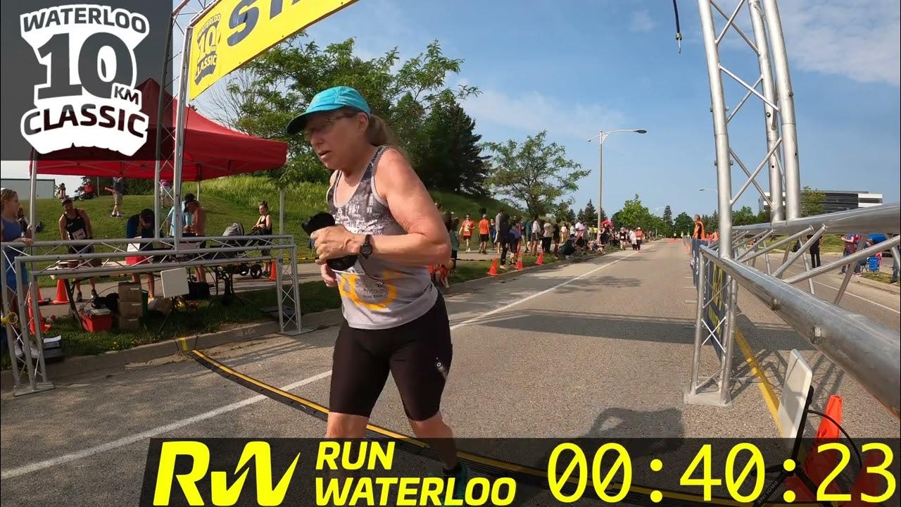 2023 Waterloo 10 KM Classic 10k Finish Line YouTube