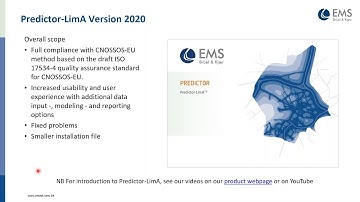 Predictor LimA v2020 product introduction