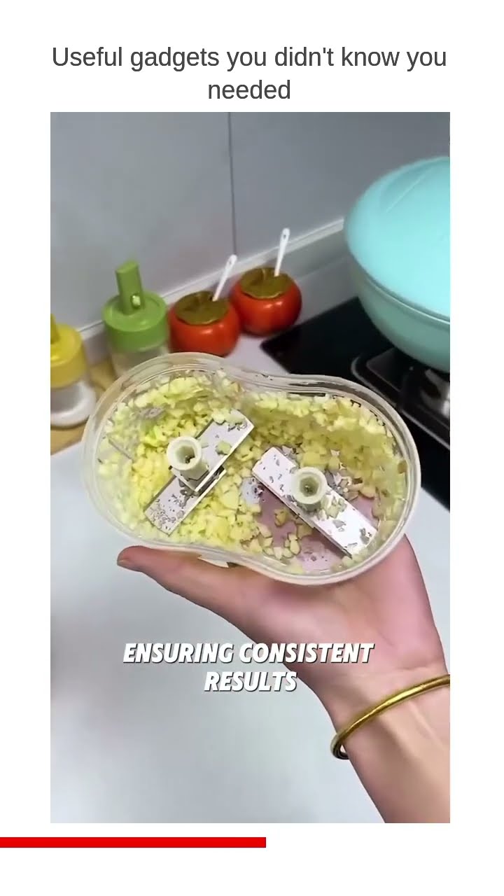 Product link in Bio This manual fresh gourmet food chopper is a must-have tool for any kitchen,