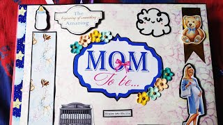 Pregnancy Scrapbook/ Pregnancy Journal/ Baby To Bump Story