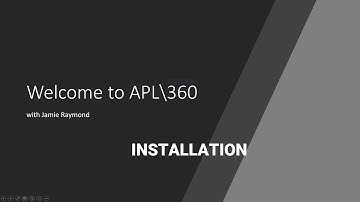 How to Install APL\360 on Windows 10