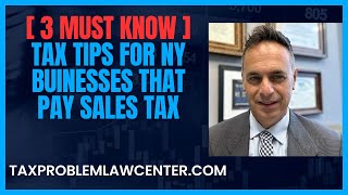 3 [ Must Know ] Sales Tax Tips for NY Businesses