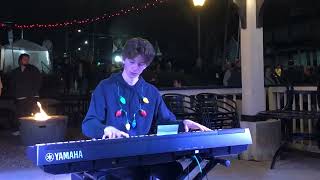 Nutcracker Medley performed by teen pianist, Evan Brezicki, at Christmas in Davidson, NC.