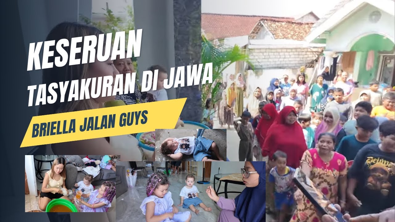 ACARA GOWOKAN BRIELLA DI JAWA GUYSSS, GA EKSPEK BAKAL SERAME INI😭😂