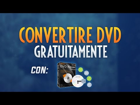 COME CONVERTIRE DVD IN VIDEO MP4 GRATUITAMENTE!